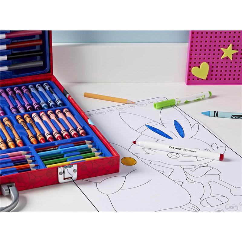 Mallette Créative Cars 3 De Crayola - Kit De Dessin Et Coloriage Neuf Pour Enfants