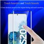 Dlxiks 2 Pièces Verre Trempé Pour Samsung Galaxy S20 Plus / S20+ avec 2 Pièces Caméra Arrière Protecteur,HD Transparent, Dureté