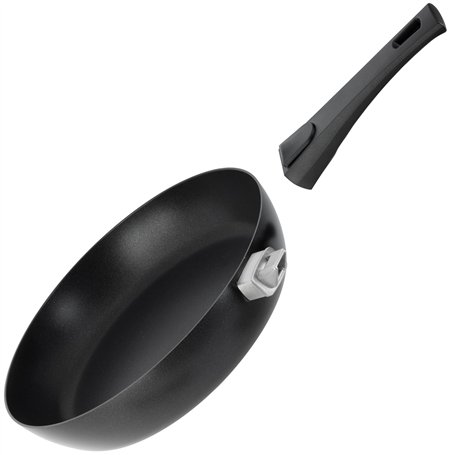 Scanpan Urban Sauteuse 28 cm bord haut et poignée amovible | Poêle haute pour induction