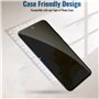 [2+2 Pièces] Anti-Espion Verre Trempé pour Samsung Galaxy S22, 3 Pièces Protection Écran et 2 Pièces Caméra Arrière Protecteur,9