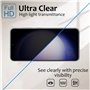 [3 Pièces] Anti-Espion Verre Trempé pour Samsung Galaxy S23 FE, Protecteur D'écran de Confidentialité, 9H Dureté Film Protecteur