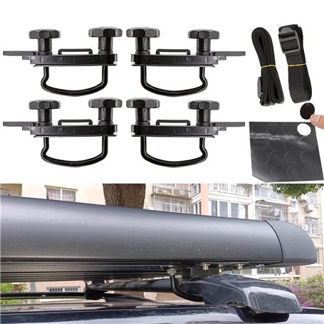Kit Fixation Coffre de Toit Universel pour G3 Hydra - Compatible Avec Voiture
