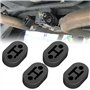 CLKE 4Pcs Silent Bloc Echappement