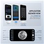 NEEWER Oculaire de Télescope Électronique 1,25" avec Contrôle par App,Point d'Accès WiFi,Caméra de Guidage Astronomique USB Type
