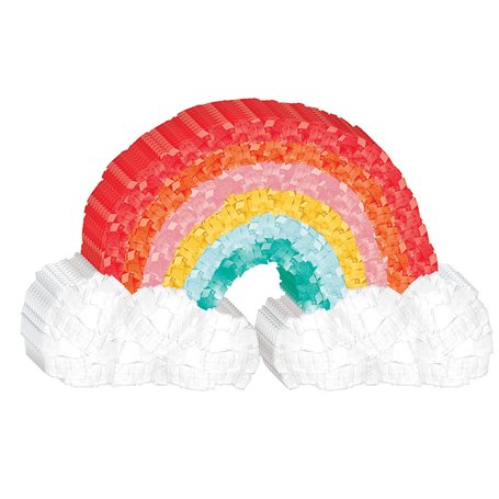 Amscan - 244066 - Mini-pinata arc-en-ciel - Dimensions : 11