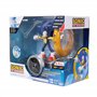 Sonic the Hedgehog Véhicule RC de vitesse, comprend une figurine sonique articulée de 15 cm, un skateboard RC et un contrôleur d