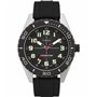 Montre Timex pour Homme Expedition Field Solar 43 mm - Bracelet en Silicone Noir