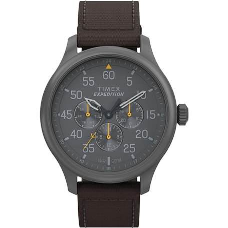 Montre Timex pour Homme Expedition Field 43 mm - Bracelet Marron