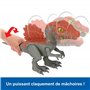 Mattel Jurassic World Spinosaurus Démolisseur de Cage Figurine articulée et jouet à déballer, sable, gel et pâte à modeler, jeu