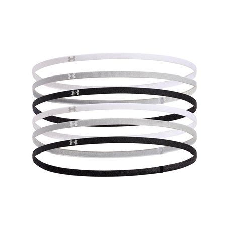 Under Armour Lot de 6 élastiques W Mini – Noir/gris Mod – OSFM