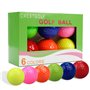 Crestgolf Balle de Golf de Couleur mélangée