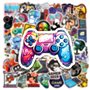 Lynefoin 50PCS Autocollants de console de jeu, packs d'autocollants de jeux vidéo classiques et populaires pour bouteilles d'eau
