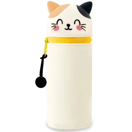 DGTSYAL Trousse Ecole 2 en 1 en Silicone Souple Kawaii