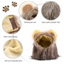 Crinière de Lion pour Chien, Chat Chien Perruque Chapeau Costume Creative Mignon Chien Chat Costume Accessoires de Photomaton Ac