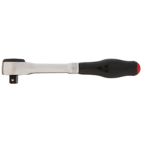 FACOM - Clé à Cliquet 1/2" à Manche Hélicoïdal à Action Rapide - S.360 - Cric à Poignée Rotative - Manche Ergonomique Antidérapa