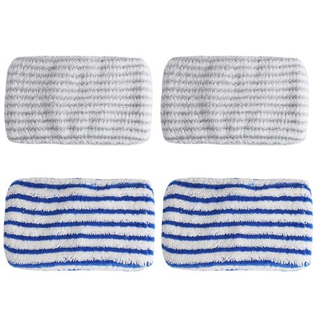 4 Chiffons en Microfibre Remplacement Conçu pour ROWENTA Clean & Steam ZR005801