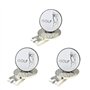 Kofull Marqueurs de Balle de Golf Clip de Chapeau de Golf magnétique Solide pour Chapeau de Golf (3PCS)