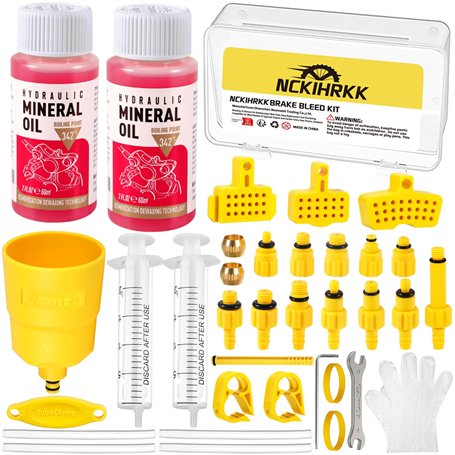 NCKIHRKK Kit Purge Frein VTT MTB