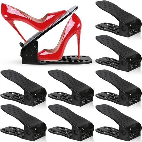 NCKIHRKK Lot de 10 Support à Chaussures Réglables