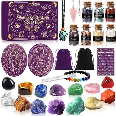 MWZEAUL Kit de Pierres Précieuses