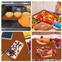 GZCZCC 2 Pièce Tapis de Cuisson Silicone pour Four 30x40cm Tapis à Gâteaux Roulé Plaque Gâteau Four Plaque Génoise Silicone Plaq
