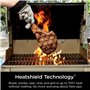 Ninja ProChef WP100EU Thermomètre à viande numérique sans fil pour cuisine intérieure et extérieure avec portée Bluetooth de 50
