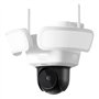 AOSU Camera Surveillance Exterieur Filaire - 3K 5MP Caméra WiFi Extérieur avec 2600 lumens Projecteur - 3 PIR Couverture 360 Deg
