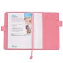 Protège Carnet De Santé Rose Pour Bébé Fille – Format A5 15x21 cm – Rabats Pour Ranger Les Ordonnances