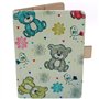 Protège Carnet De Santé Pour Bébé – Motif Ours – Format A5 15x21 cm – Rabats Pour Ranger Les Ordonnances