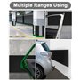 Jissta 4 Mousse Protection Garage 40 x 20 x 2 cm, Protection Murale pour Le Garage Autocollante, étanche Protection Portiere Voi