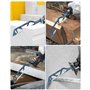 Jissta 2PC Lame de scie sabre, 305 mm Lame Scie Sabre Brique, Scie Sabre Parkside pour Bois, Métal,Parpaing Beton Cellulaire et 
