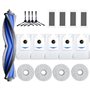 Geoviizon Lot de 18 accessoires de rechange compatibles avec ECOVACS X5 Omni (1 brosse principale