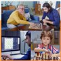 Jeux d'échecs électroniques Chessnut Air - Échiquier en Bois Fait Main, LED, IA adaptative et Application