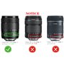Pare-Soleil EW-73D pour Canon RF 24 –105mm F4–7.1 est STM, RF 28-70mm F2.8 is STM,EF-S 18–135mm f/3.5–5.6 est USM (Pas pour est