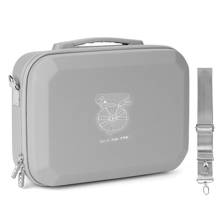 POFIBO Mallette pour drone DJI Flip - Sac de voyage portable avec cordon et boucle de suspension - Étui rigide en polyuréthane p