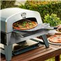 Honsdom Pelle à Pizza 30cm (12 Pouces), Pelle Pizza Perforée en Aluminium Anodisé, Pelle Légère pour Tourner les Pizzas au Four 