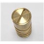 POOLCO Piton Douille Escamotable - pour Fixation bâche Couverture de Piscine sur Plage béton ou dallage - Alu/INOX - Unité