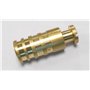 POOLCO Piton Douille Escamotable - pour Fixation bâche Couverture de Piscine sur Plage béton ou dallage - Alu/INOX - Unité