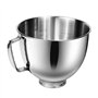 Bol mélangeur en acier inoxydable compatible avec les batteurs sur socle Kitchen Aid de 4