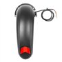 Fututech Garde-Boue Arrière et Feu Arrière pour Kugoo M4 Support Blocage de l'eau pour Scooter Electrique Pièces de Rechange Tro