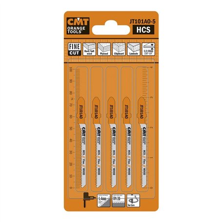 CMT Jt119bo-5 Lames de scie sauteuse pour bois – 5-pack