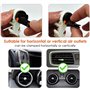 ZYEKIU 3 PCS Diffuseur De Voiture Résine Squelette Clip de Ventilation Diffuseur de Voiture Crâne Voiture Skull Désodorisant ave