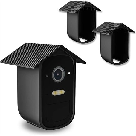 GEFIRE Lot de 2 Étuis en Silicone pour Caméra de Surveillance EufyCam 2C / 2C Pro