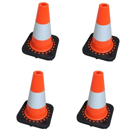 SNS SAFETY LTD TC-30Fx4 Set de 4 Flexibles Traffic Cônes 30 cm