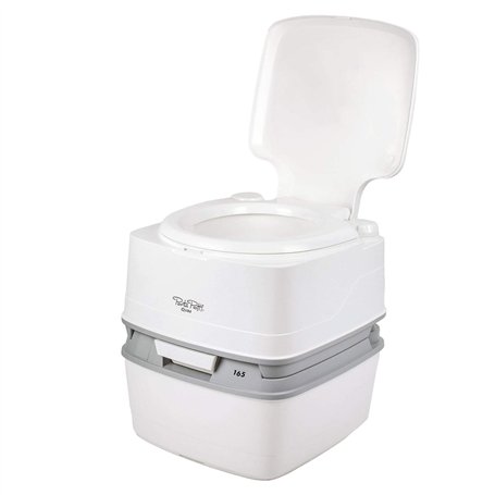 Thetford Porta Potti Qube 165 Toilettes de Camping Réservoir 21 l Hauteur d'assise Naturelle