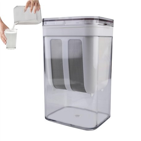 Passoire à Yaourt Grec Avec Couvercle - Séparateur de Lactosérum