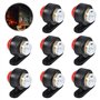 WIYETY Feux de gabarit LED 12/24 V : 8 mini feux de position latéraux étanches pour remorque