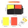 Cartons Jaune et Rouge Carton Arbitre Set Carton Arbitre Kit avec Carte d
