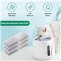 Filtre Fontaine Eau Chat, pour 20 Filtre Fontaine Eau Chat Catit, contient 10 éléments Filtrants et 10 éponges Filtrantes, Filtr