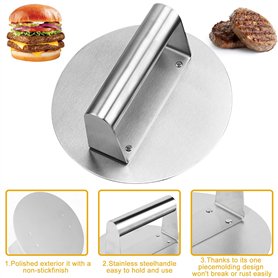 CENPEK Lot de 2 palettes de machine à pain universelles en acier inoxydable pour machine à pain